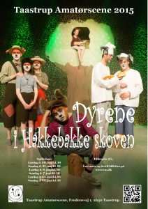 Dyrene i hakkebakke skoven plakat2